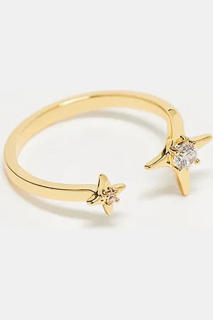En Route 18k plated sparkle ring
