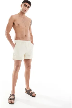 River Island Swim trunks in ecru