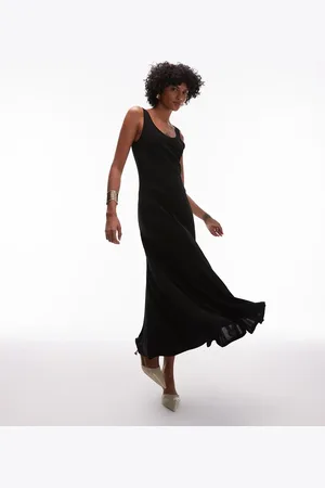 & OTHER STORIES & jersey maxi dress with corset bodice and panels in