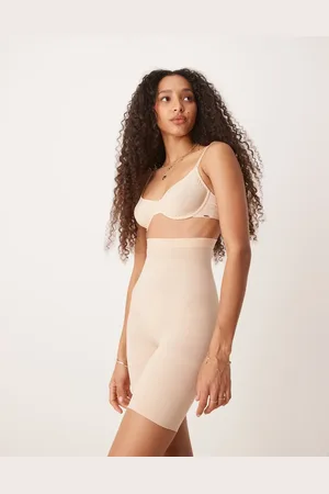 Spanx Seamless Power High Waisted Short in Beige