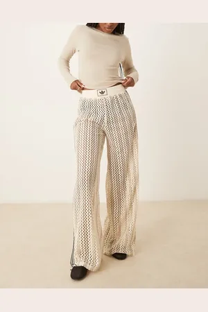 adidas Crochet track pants in