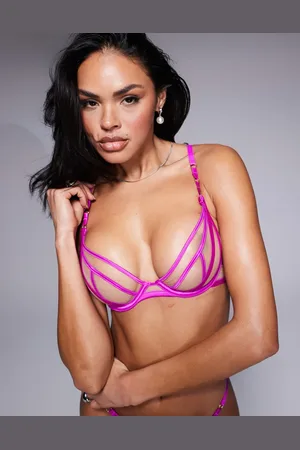 Ann Summers Sheer Desire non padded plunge bra in