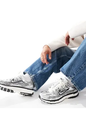 Nike P-6000 unisex trainers in metallic