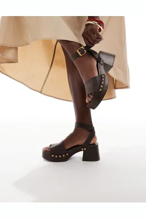 Bershka Studded clogs in