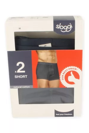 Sloggi Heren 24/7 Short -pack Stormy Grey 8