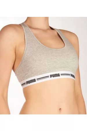 PUMA Women recer back top grey melange XS