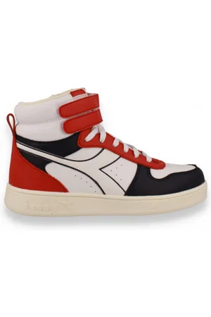 Diadora Jongens Magic Basket Mid GS White/Peacoat 39