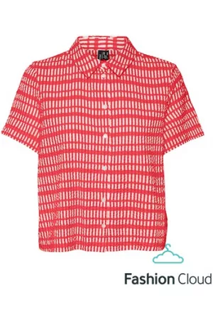 VERO MODA Dixie Ss Short Shirt Bittersweet S
