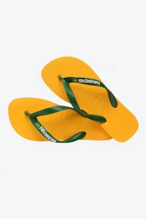 Havaianas Jongens Brasil logo Pop Yellow 27/28