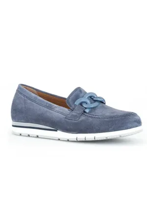 Gabor Dames Mocassin Dreamvelour Jeans 38
