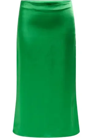 ONLY Onleva Mayra Life Maxi Satin Green Bee 38