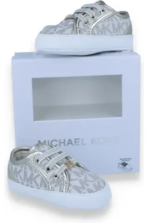 Michael Kors Meisjes Sneaker Baby Brittania Vanilla 18
