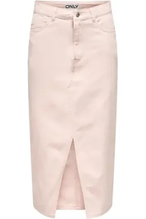 ONLY Onlsalii Hw Long Skirt Pink Tint XS