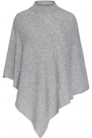 Pieces® Pcfortuna High Neck Poncho One Size