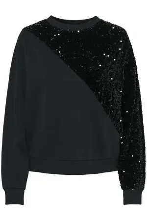 Pieces® Pcnancy Ls Sweat Black XS
