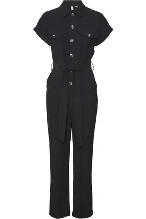 VERO MODA Vmmaggi Cap Sleeve Jumpsuit Black XS