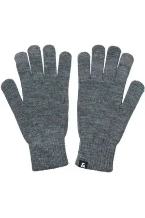 JACK & JONES Jac Barry Knitted Gloves NoosGrey Melange One Size