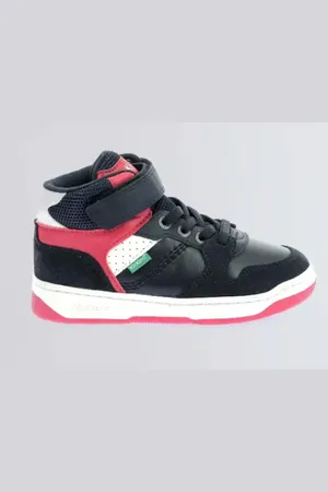 Kickers Jongens Sneaker Kickado Marine Rouge 24
