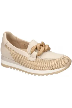 Gabor Dames Mocassin Natur Breedte F 37,5