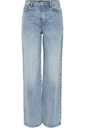 Pieces® Pcselma Hw Wide Jeans Lb L.Denim Blue L30 26