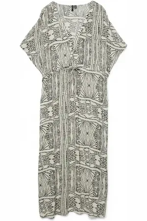 VERO MODA Vmmenny Ss 7/8 Kaftan Oatmeal Tenna XS