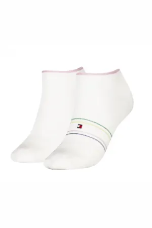 Tommy Hilfiger TH Women Sneaker 2P Rib Shine White 35/38