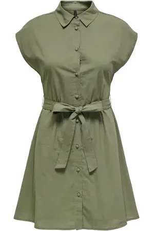 ONLY Onllou Life Ss Shirt Dress Kalamata XS