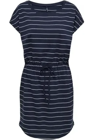 ONLY Onlmay Life Ss Dress Night Sky Cloud Dancer XS