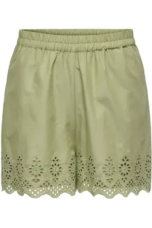 ONLY Onllou Life Emb Loose Shorts Elm XS