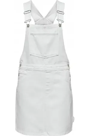 ONLY Onllinn Spencer Dress White Denim XS
