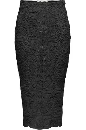ONLY Onlalberte Mw Long Skirt Black XS