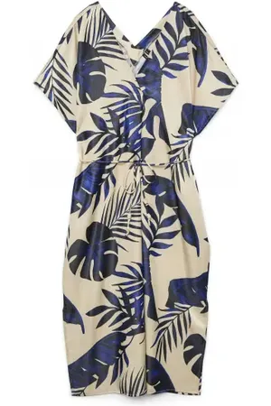 VERO MODA Vmvina Wide 7/8 Kaftan Cloud Dancer Leaf XS