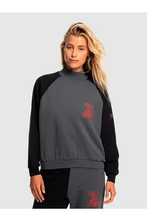 Quiksilver Dames Sweaters - X Stranger Things Upside Down Sweater zwart