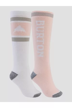 Burton Weekend Midweight 2Pk Tech Socks wit