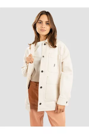 Element Dames Donsjassen - Chore Jacket wit