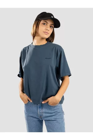 Element Dames Korte mouw - Basic Pigment T-Shirt blauw
