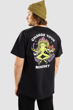 A.Lab Changed Mind T-Shirt zwart