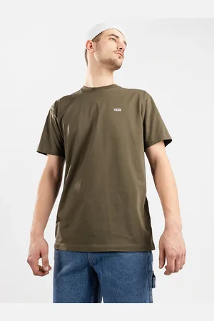 Vans Left Chest Logo T-Shirt groen