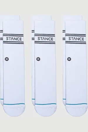 Stance Basic 3 Pack Crew Socks wit