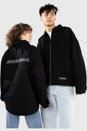 BEYOND Twill Jas zwart