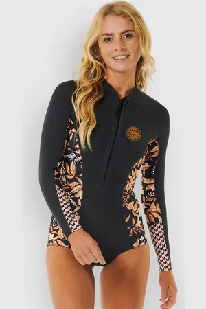 Rip Curl G Bomb L/SL Spring Hi Cut Wetsuit zwart