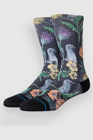 Stance Just Flocked Socks zwart