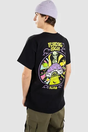 A.Lab Flying High T-Shirt zwart