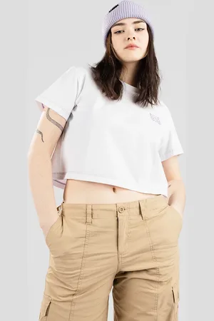 Blue Tomato Crop T-Shirt wit