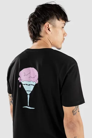 ICECREAM Cecream Tini Logo T-Shirt zwart