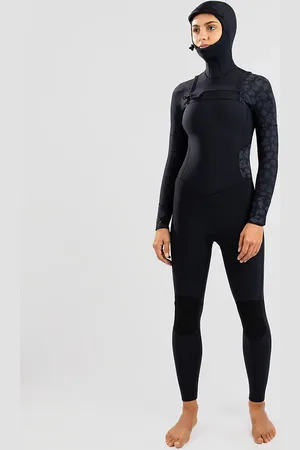 Roxy 5/4/3 Swell Series Hooded Fz Gbs Wetsuit zwart