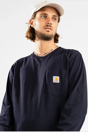 Carhartt Pocket Longsleeve blauw