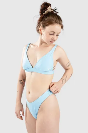 Nike Bralette Bikini Top blauw