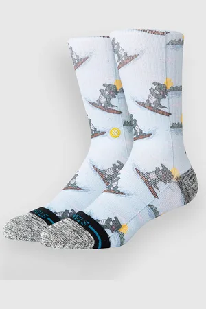 Stance Later Gator Crew Socks blauw