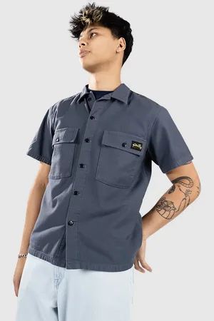 Stan Ray Cpo Short Hemd blauw